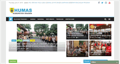 Desktop Screenshot of humas.sragenkab.go.id