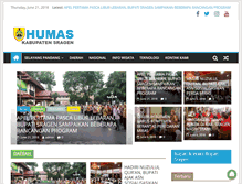 Tablet Screenshot of humas.sragenkab.go.id